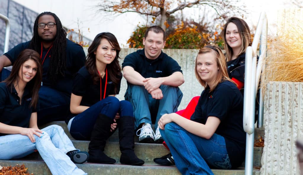 Students at Community Care College