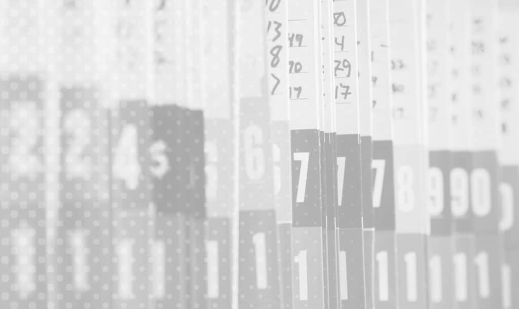 Organized Medical Records at a Medical Office