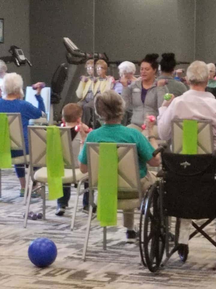 senior living exercise