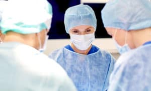 Group of Surgeons in Operating Room