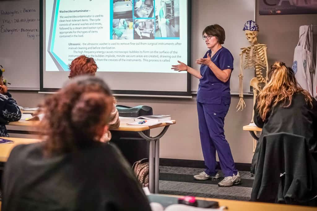 Community Care College CST Instructor Tasha Lorenzo