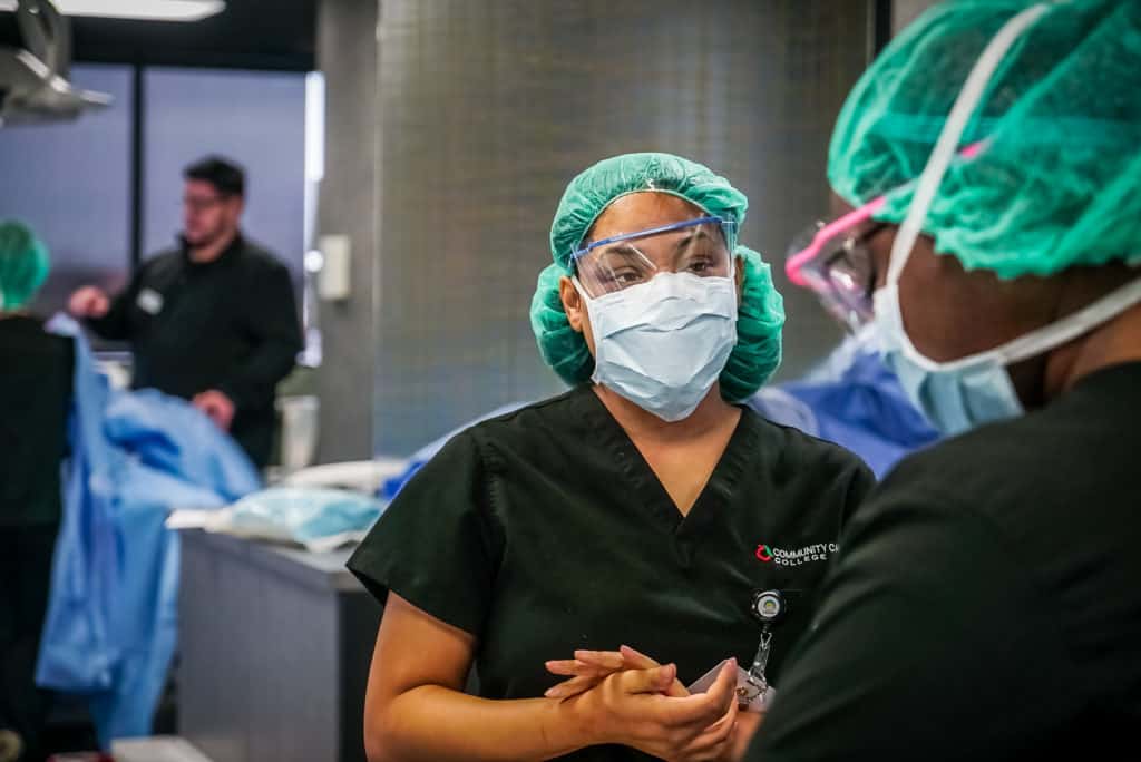 CCC Surgical Techs in the Operating Room